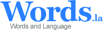 Words and Language logo